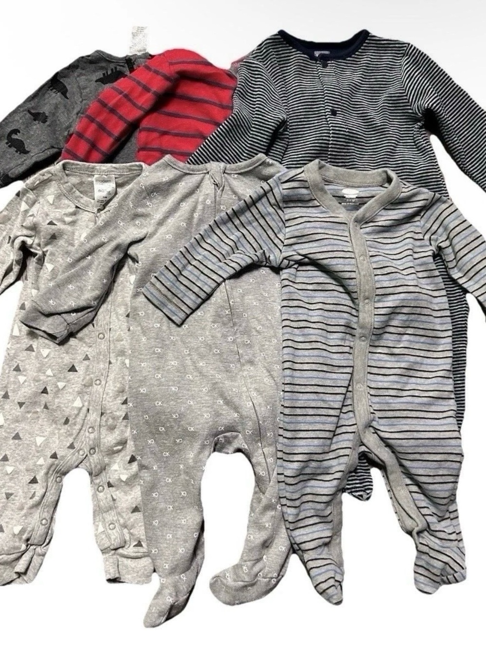 Baby Boy Footie Pajamas Size 3-6 Months